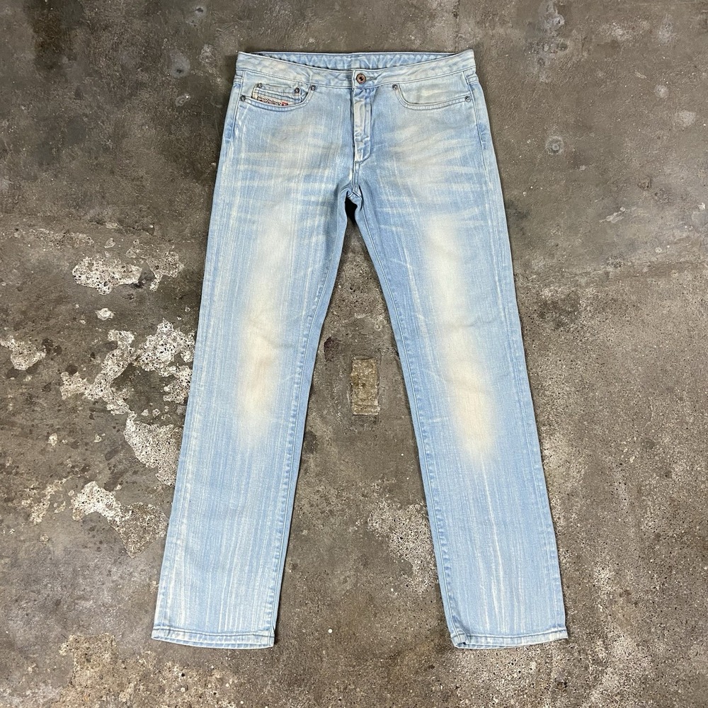 Vintage Diesel‎ Jeans Women's Size 27 Blue Denim Light Wash Straight Regular Fit